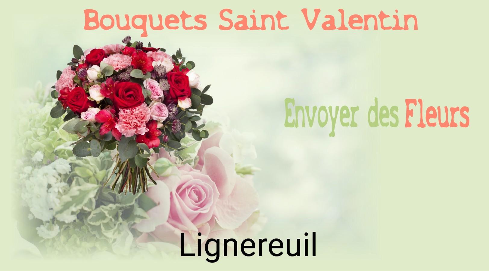 Roses de Saint-Valentin livrées à Lignereuil